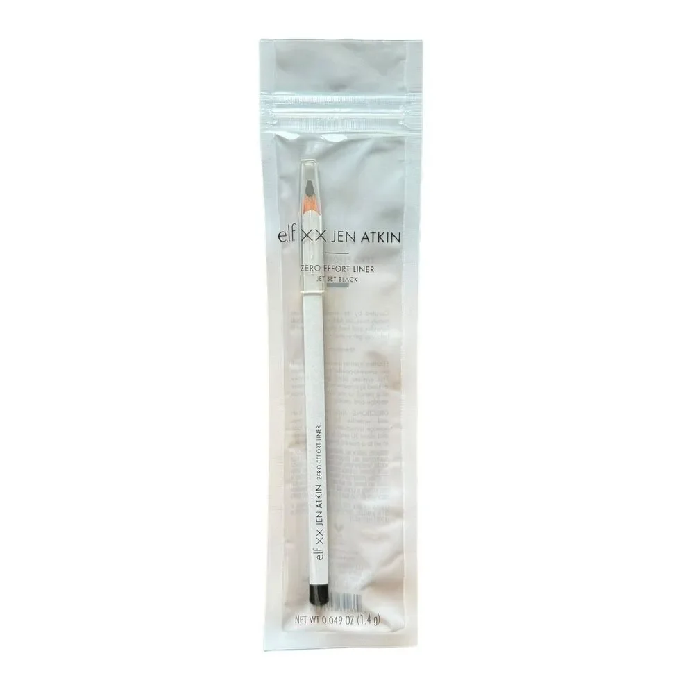 e.l.f. x Jen Atkin Zero Effort JET SET BLACK Eye Liner NEW Full Size 0.049 oz